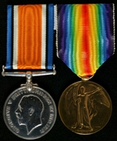 Thomas Hanrahan : (L to R) British War Medal; Allied Victory Medal